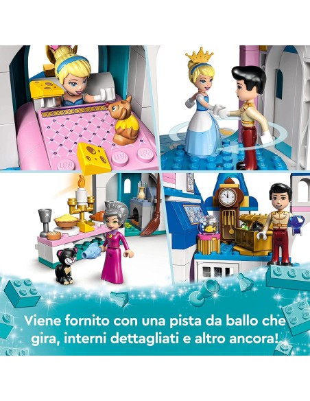 Lego Disney Princess - Il castello di Cenerentola e del Principe azzurro