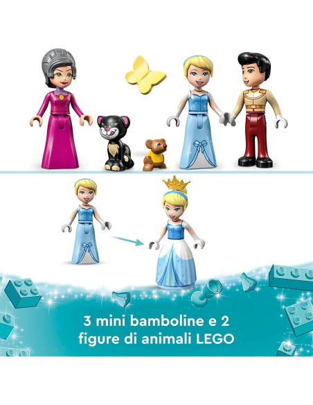 Lego Disney Princess - Il castello di Cenerentola e del Principe azzurro