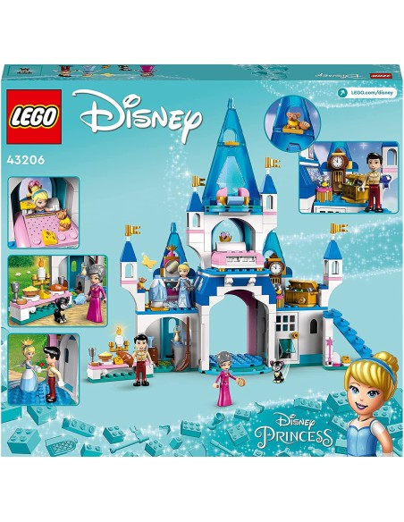 Lego Disney Princess - Il castello di Cenerentola e del Principe azzurro