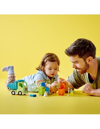 Lego Duplo - Camion Riciclaggio Rifiuti