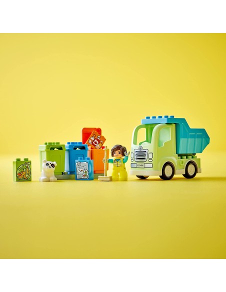 Lego Duplo - Camion Riciclaggio Rifiuti