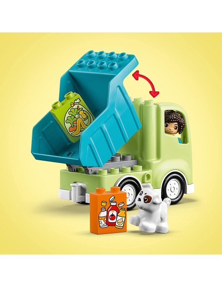 Lego Duplo - Camion Riciclaggio Rifiuti