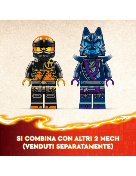 Lego Ninjago - Mech Elemento Terra di Cole