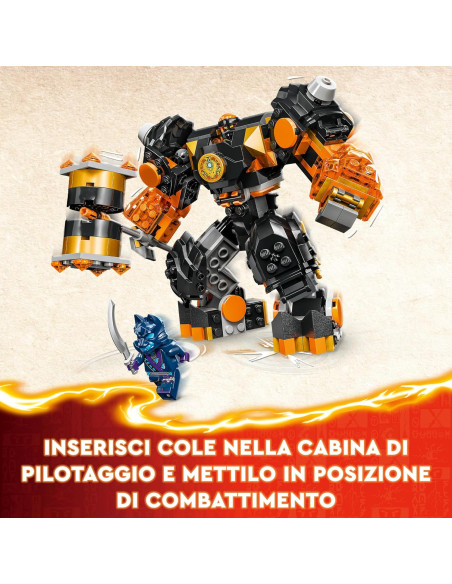 Lego Ninjago - Mech Elemento Terra di Cole