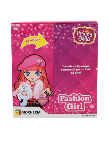 Princy Bella Fashion doll con accessori