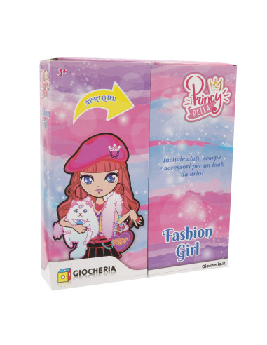 Princy Bella Fashion doll con accessori