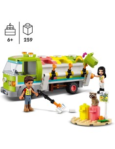 Lego Friends - Camion riciclaggio rifiuti 2