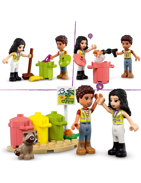 Lego Friends - Camion riciclaggio rifiuti
