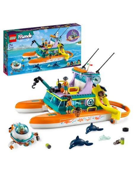 Lego Friends - Catamarano di salvataggio