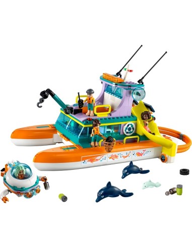 Lego Friends - Catamarano di salvataggio