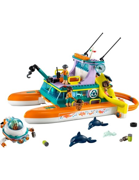 Lego Friends - Catamarano di salvataggio
