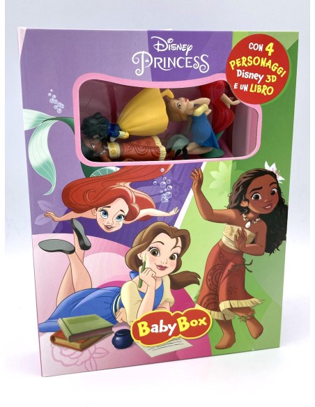 Baby Box con 4 personaggi Disney Princess
