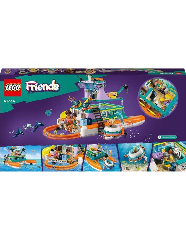 Lego Friends - Catamarano di salvataggio