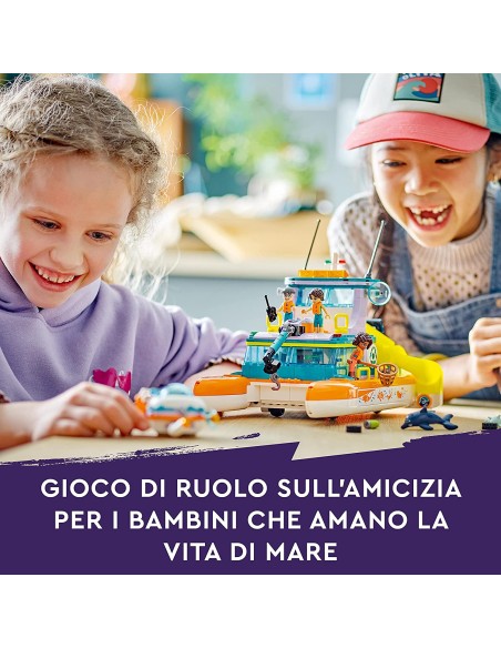Lego Friends - Catamarano di salvataggio