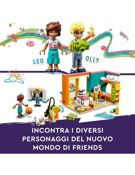 Lego Friends - La cameretta di Leo