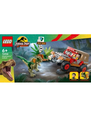 Lego Jurassic World - L'agguato del Dilofosauro