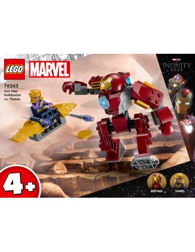 Lego Marvel - Iron Man Hulkbuster vs Thanos