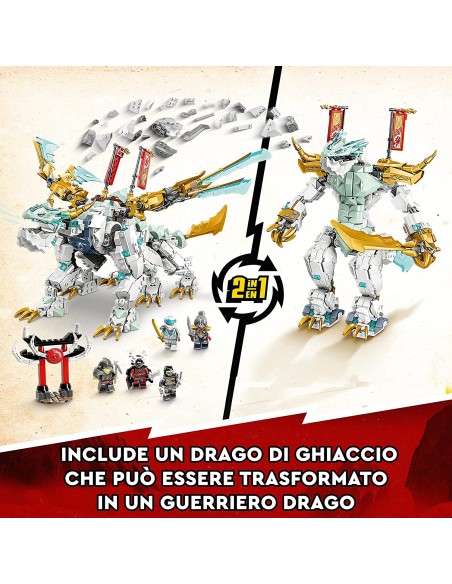 Lego Ninjago - Drago di Ghiaccio di Zane