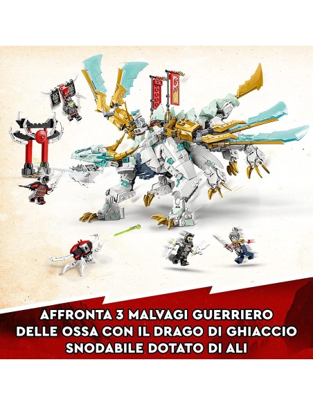 Lego Ninjago - Drago di Ghiaccio di Zane