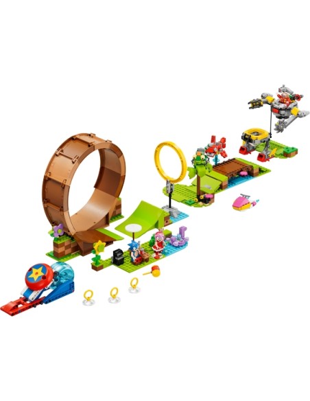 Lego Sonic the Hedgehog - Sfida del Giro della morte nella Green Hill Zone di Sonic