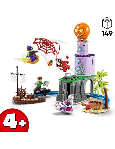 Lego Spidey - Team Spidey al fato del Goblin