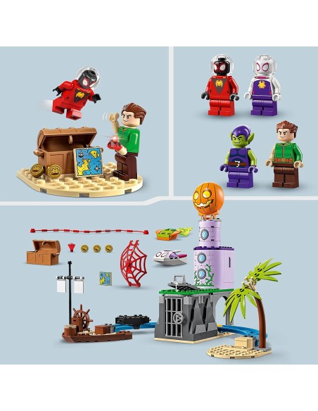 Lego Spidey - Team Spidey al fato del Goblin