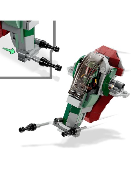 Lego Star Wars - Astronave di Boba Fett Microfighter