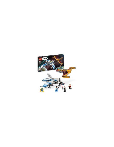 Lego Star Wars - E-Wing della Nuova Repubblica vs. Starfighter di Shin Hati