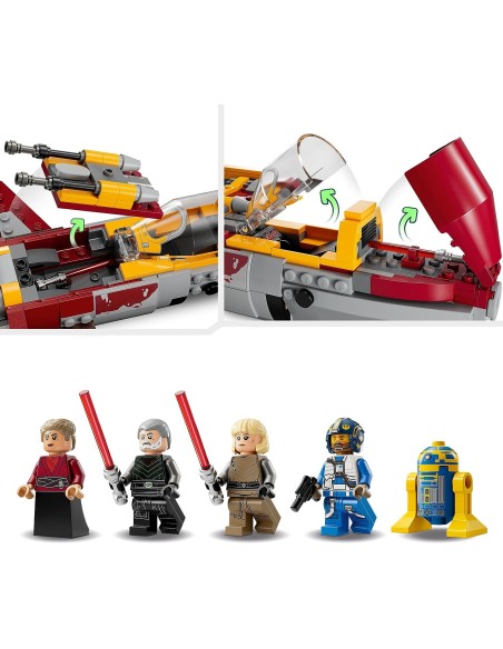 Lego Star Wars - E-Wing della Nuova Repubblica vs. Starfighter di Shin Hati