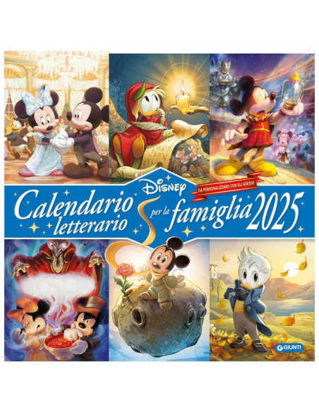 Calendario letterario per la famiglia 2025