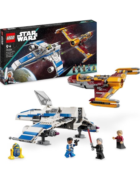 Lego Star Wars - E-Wing della Nuova Repubblica vs. Starfighter di Shin Hati