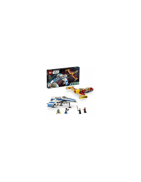 Lego Star Wars - E-Wing della Nuova Repubblica vs. Starfighter di Shin Hati