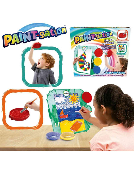 Paint Station - Table top easel - Cavalletto