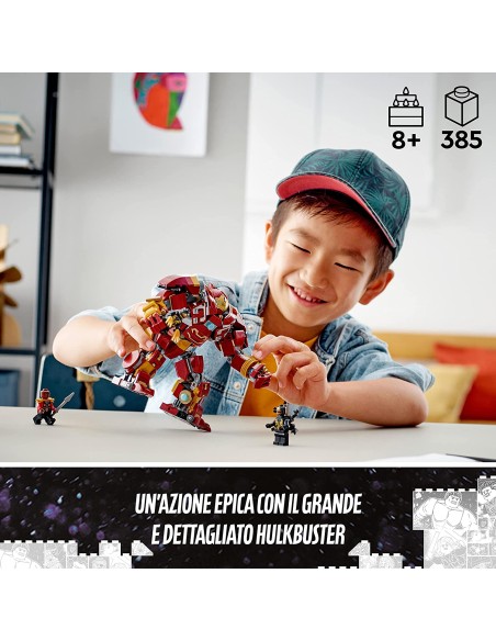 Lego Super Heroes - Hulkbuster: La battaglia di Wakanda