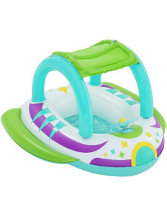 CANOTTINO CM.107X112  NAVICELLA SPACE  C/PARASOLE C/VOLANTE