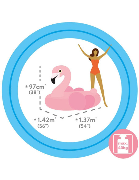 CAVALCABILE FENICOTTERO 142X137