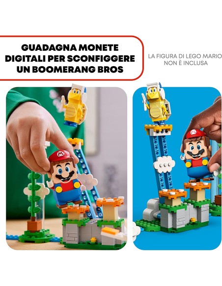 Lego Super Mario Pack Espansione Sfida sulle Nuvole di Spike Gigante