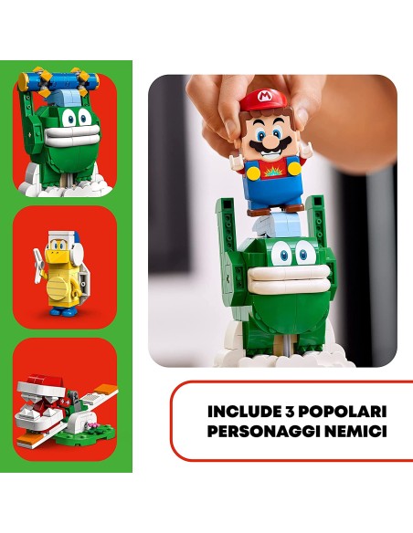 Lego Super Mario Pack Espansione Sfida sulle Nuvole di Spike Gigante