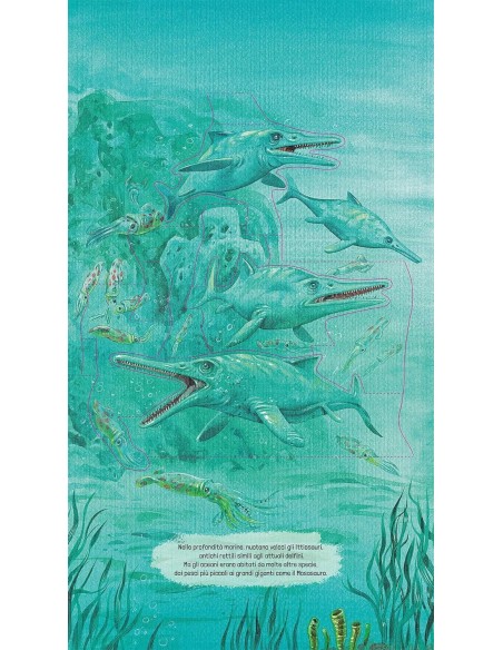 Libro pop-up dei dinosauri