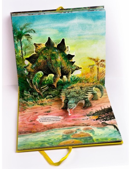 Libro pop-up dei dinosauri