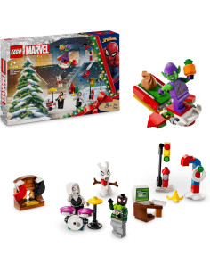 Lego Marvel SpiderMan - Calendario Dell'avvento Natale 2024 