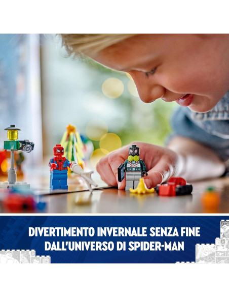 Lego Marvel SpiderMan - Calendario Dell'avvento Natale 2024 