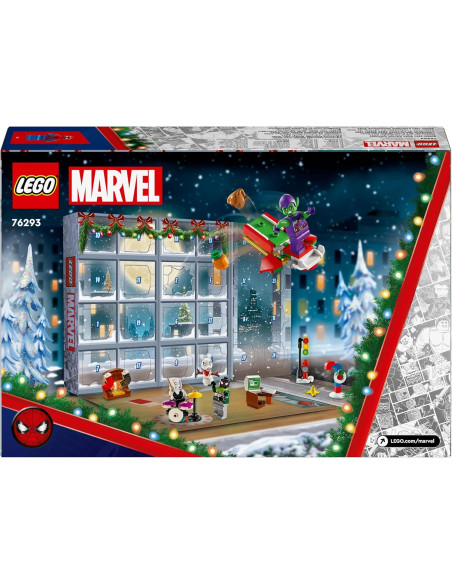 Lego Marvel SpiderMan - Calendario Dell'avvento Natale 2024 
