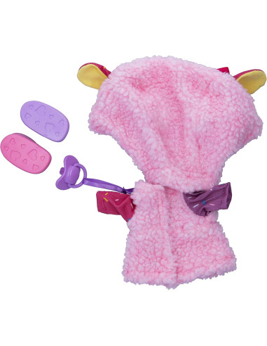 Cry Babies Outfits rosa con pelo