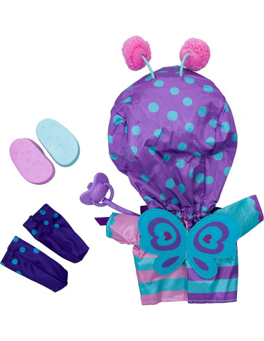 Cry Babies Outfits farfalla lilla