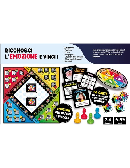 LUDOTECA INTELLIGIOCHI IL GIOCO DELLE EMOZIONI