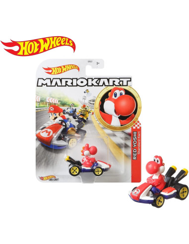 Hot Wheels Mario Kart - RED YOSHI