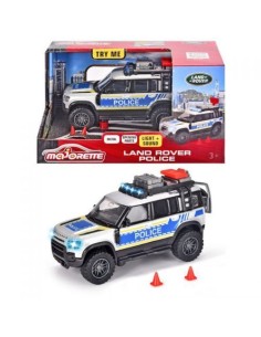 Majorette Grand Series Land Rover Police luci e suoni 12.5cm