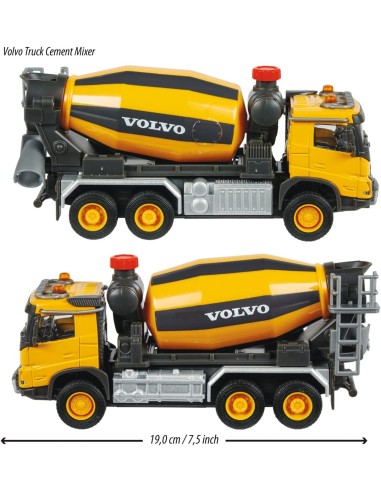 Majorette Grand Series Volvo FMX Betoniera luci...