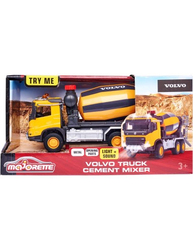 Majorette Grand Series Volvo FMX Betoniera luci...